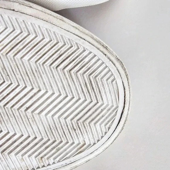 Michael kors Ashanti Tan canvas logo sneakers  girl's Size 4 youth shoes - Picture 9 of 12